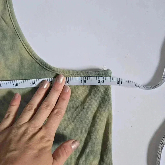 Jed North 2 pack training fitness athletic tank shirt tie dye green grey men M - Picture 5 of 12